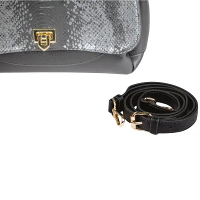 Kelly Hand Bag-Black